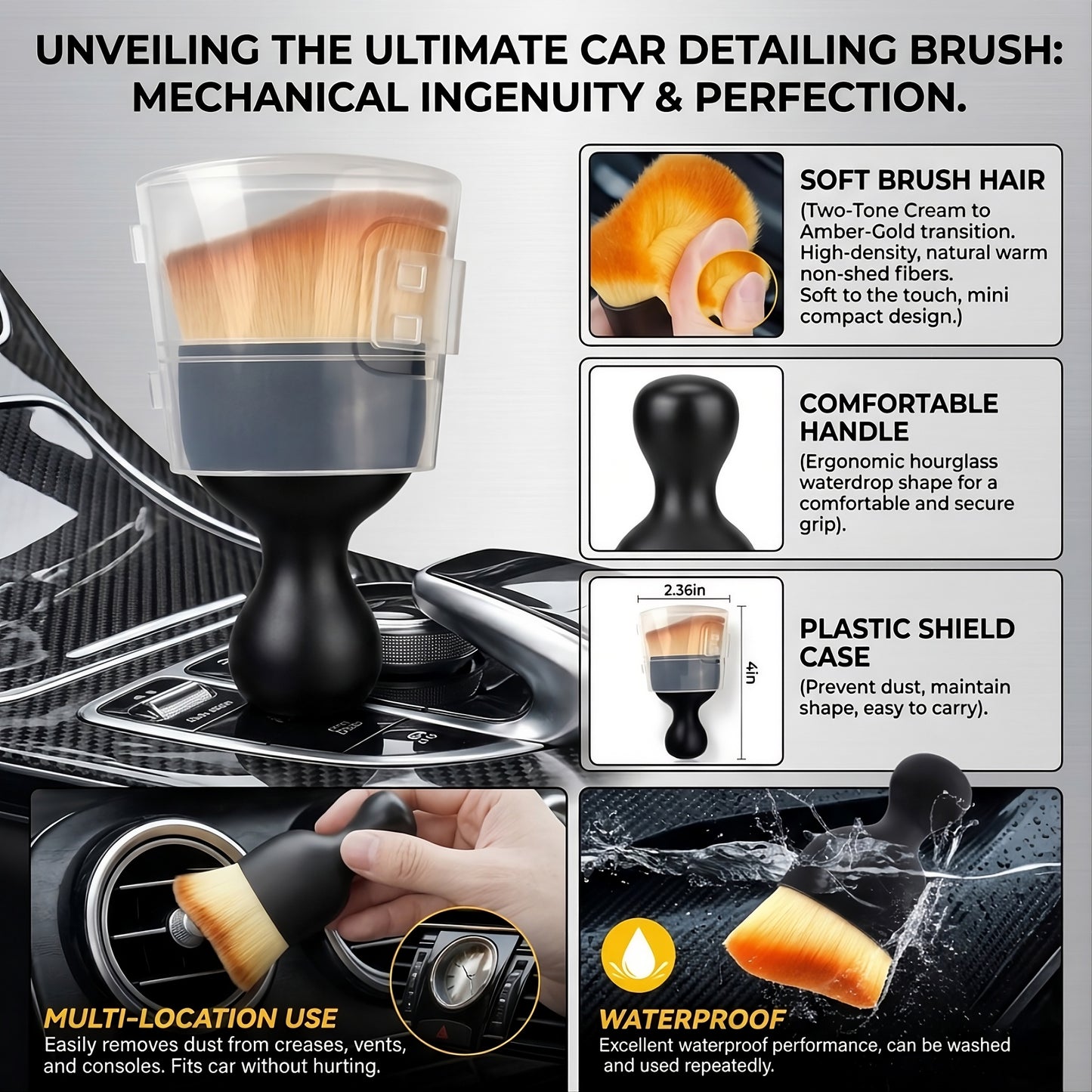 Premium Car Cleaning Brush — Free 1 Item With Every Order