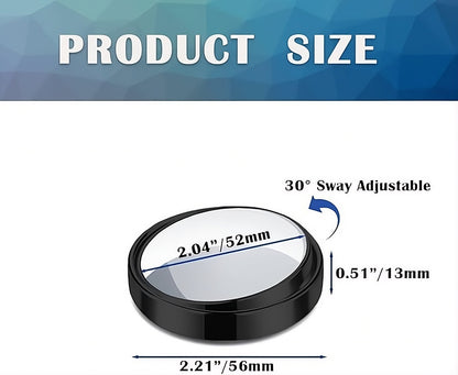 360° Premium Blind Spot Mirrors (2pcs) — Free 1 Item With Every Order